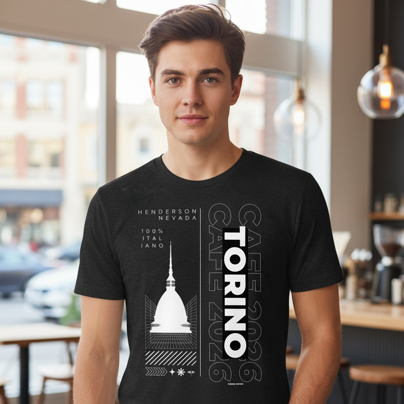 Torino Cafe tee fashion 2026