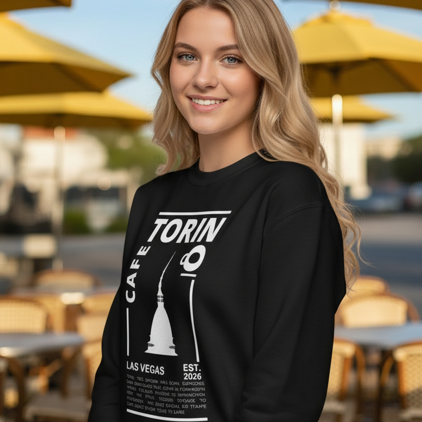 Torino Cafe Est 2026 Sweatshirt