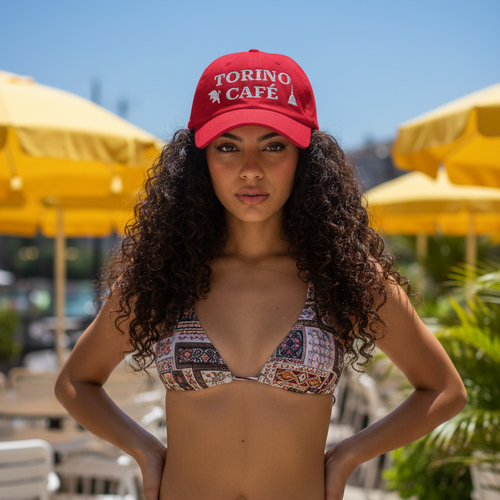 Torino Cafe Embroidered Hat